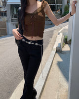 Reveローブーツカットパンツ