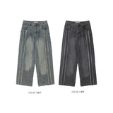 Beam Track Wide Denim (2color)