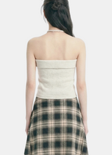 Rove Flower Halter Knit Top
