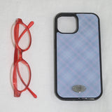 [MADE] classic check bumper case (blue)