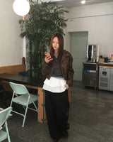Vintage crop jacket