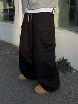 Convertible Wide Cotton Pants (5 Colors)