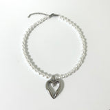 MADE jumbo white necklace