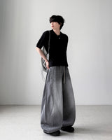 Bagger Gray Balloon Denim