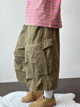 Uphill Cargo Cotton Parachute Balloon Bermuda  3 Color 