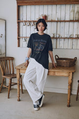 26SS★ハッピー バスケット ピグメント ショートスリーブ Tシャツ