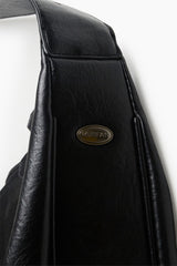 Bold cross hobo bag
