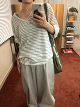 Daily stripe t-shirt