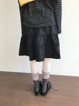 ブレア ツートン ニーハイソックス(3color)