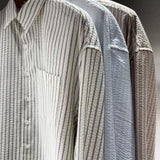 Textured Stripe Shirt