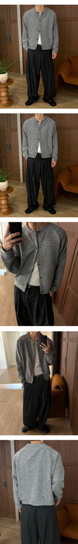 [F/W] スティーディストライプツータックワイドパンツ(2color)