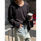 [4SEASON] Golgi u neck knit sleeves(4color)