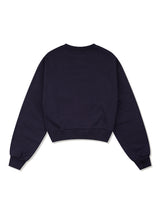 Women's Vintage キャッスルガーデン クロップド スウェットシャツ ネイビー (FCF1TS205W)