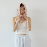 Ruffle bra top_ivory