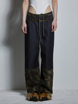 DOUBLE CAMO DENIM