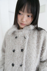 double button fluffy cardigan(2colors)
