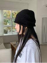 SHIRRING WOOL BEANIE (4C)