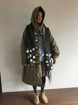 Daisy Wool Touch Muffler (2color)