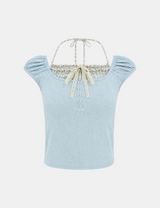 Lovi Check Halter Top