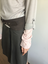 Double-way long sleeve (4color)