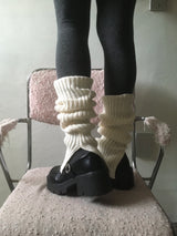 dot knit stockings