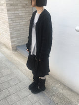 Two Way Cozy Textured Knit Hood