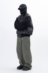 Turd knit Arm Padding Jumper