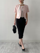 202 Slit Cotton Capri Pants