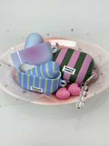 pajama Airpods case-blue