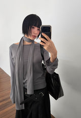 [SCARF SET] MOOD LONGSLEEVE
