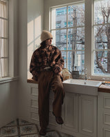 Oted Check Double Coat