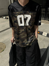 07 Camo Half Jersey