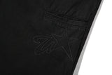 アートワークカーペンターロングバルーンパンツ (Black)