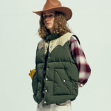 70s wyoパッドスキーベスト olive khaki