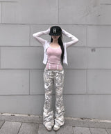 camo cargo bootscut pt (2colors)