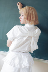 bigribon frill shirt 