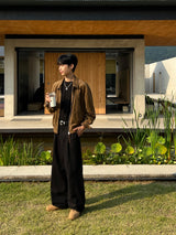Fidel Seam Suede Jacket (3 colors)