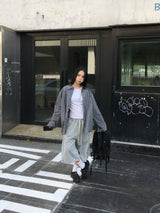 レオンスリムボタン半袖Tシャツ (4c)