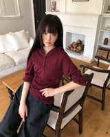 Joa Hooded Roll-Up Long-Sleeve T-Shirt