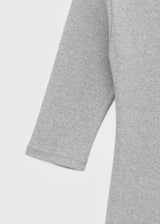 [B-BASIC] テンションスタンダードヘンリーネック3/4スリーブミニドレス (2 SIZE)