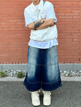 Trucker nylon collar vest 2C