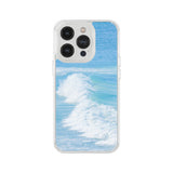 [Gelhard] Light Blue Crushing Waves Phone Case