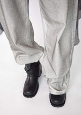 Black Spray Coated Jeans