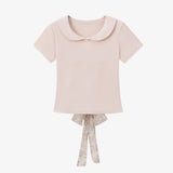 Anouk Floral Back Tie Tee