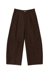 Deconstructed Wide Leg Trousers