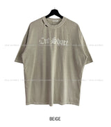 Cutting Vintage Pigment Short Sleeve T-shirt