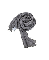 Wrinkle Chiffon Scarf