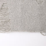 Loose drop label knit Mint