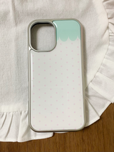 sweetberry silver epoxy case (white)