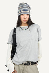 レイヤードTシャツセット(半袖+長袖)